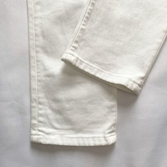 BRUNELLO CUCINELLI WHITE MID-RISE SKINNY SLIM JEANS - 8 - Picture 9 of 13